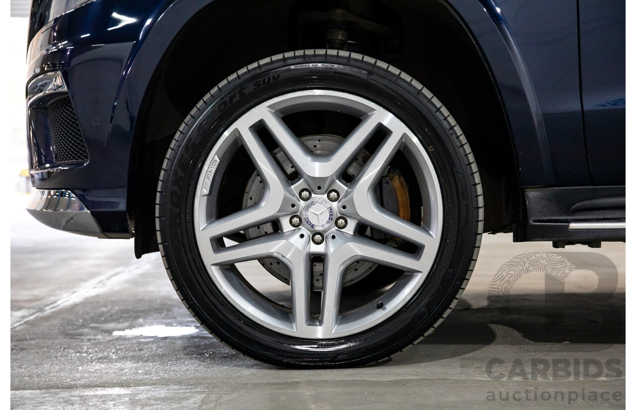 7/2013 Mercedes-Benz GL 350 Bluetec X166 4d Wagon Cavansite Blue Metallic Turbo Diesel 3.0L
