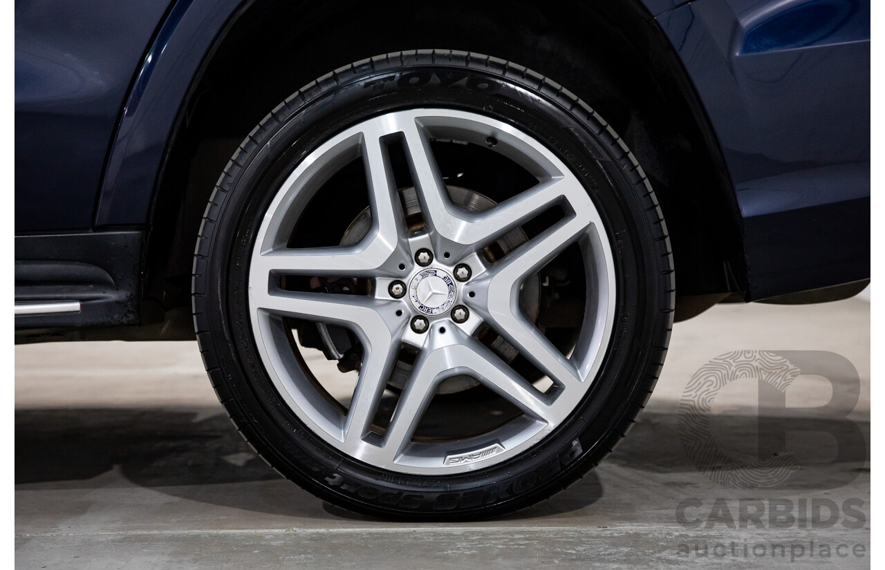 7/2013 Mercedes-Benz GL 350 Bluetec X166 4d Wagon Cavansite Blue Metallic Turbo Diesel 3.0L