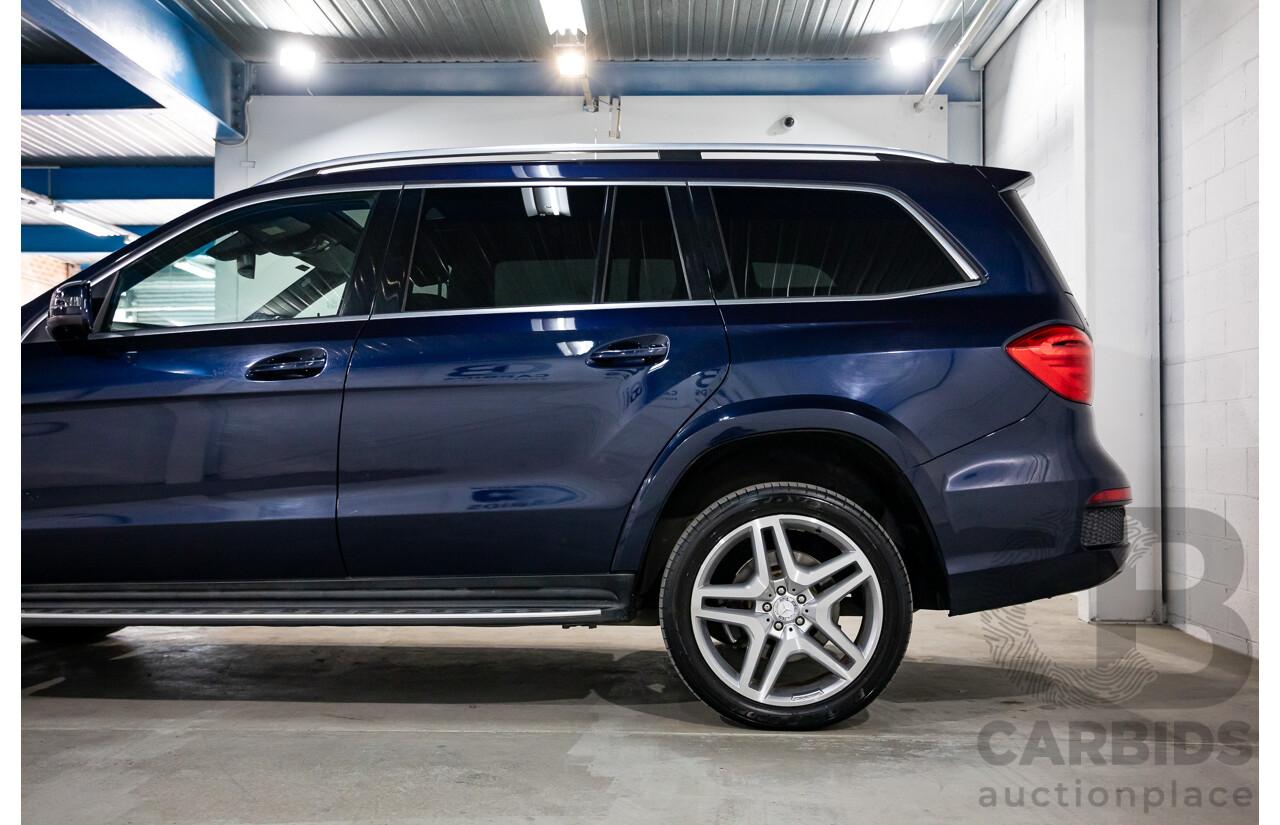 7/2013 Mercedes-Benz GL 350 Bluetec X166 4d Wagon Cavansite Blue Metallic Turbo Diesel 3.0L