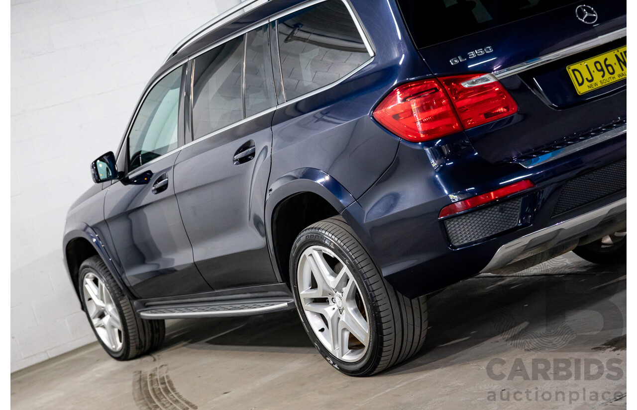 7/2013 Mercedes-Benz GL 350 Bluetec X166 4d Wagon Cavansite Blue Metallic Turbo Diesel 3.0L