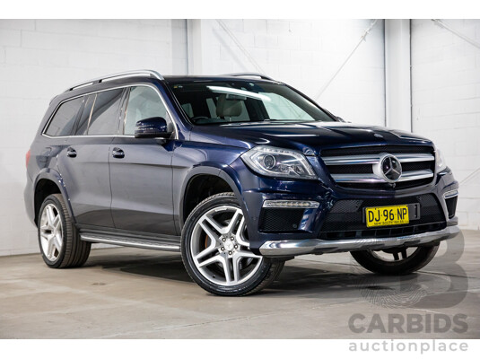 7/2013 Mercedes-Benz GL 350 Bluetec X166 4d Wagon Cavansite Blue Metallic Turbo Diesel 3.0L