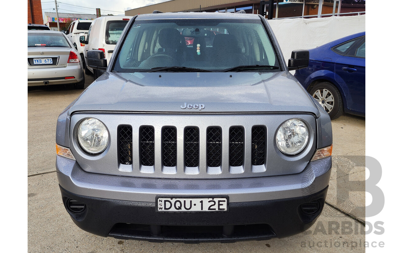 1/2015 Jeep Patriot Blackhawk MK MY14 4d Wagon Silver 2.0L