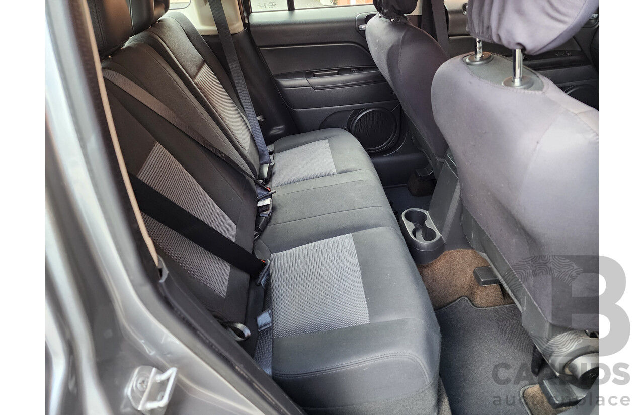 1/2015 Jeep Patriot Blackhawk MK MY14 4d Wagon Silver 2.0L