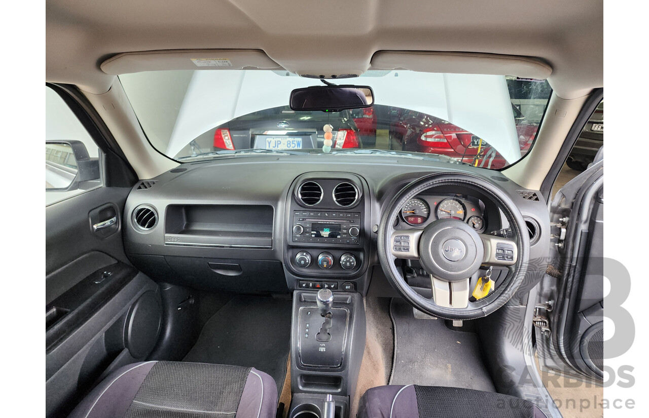 1/2015 Jeep Patriot Blackhawk MK MY14 4d Wagon Silver 2.0L