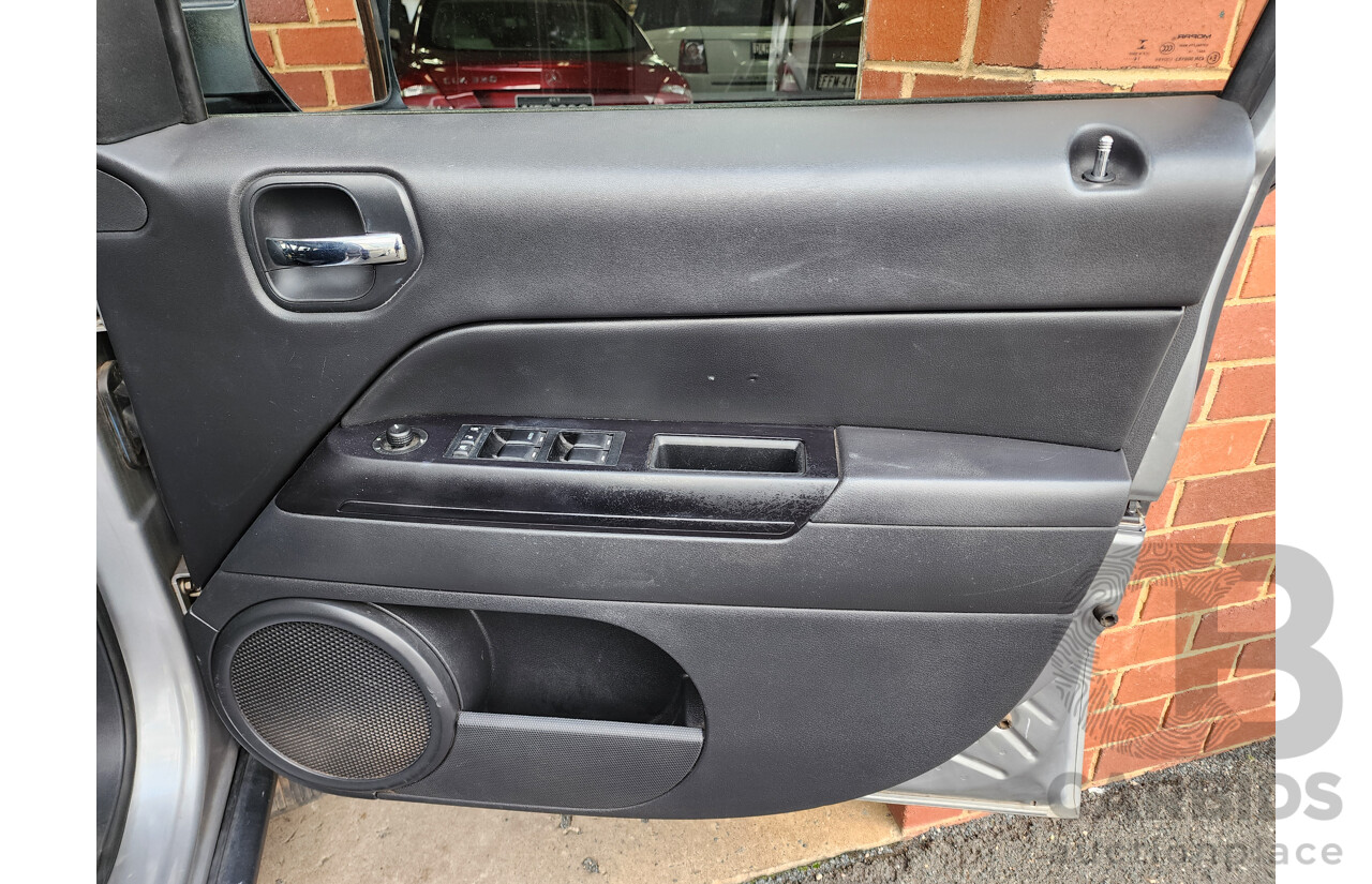 1/2015 Jeep Patriot Blackhawk MK MY14 4d Wagon Silver 2.0L