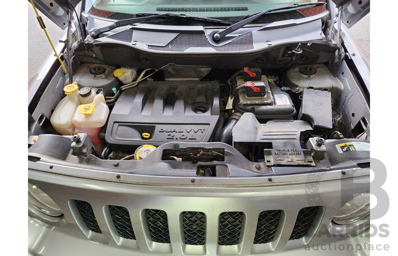 1/2015 Jeep Patriot Blackhawk MK MY14 4d Wagon Silver 2.0L