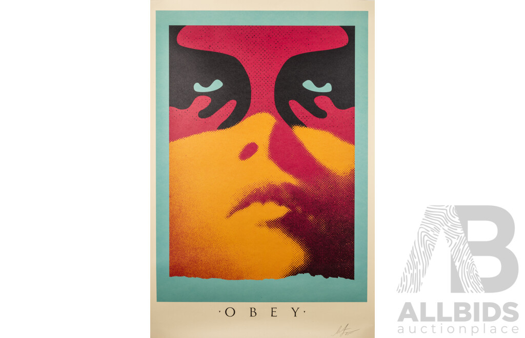 Shepard Fairey, (20th Century, American, 1970), Shadowplay, Signed and Dated Offset Lithograph, 91 x 61 cm (edge to edge)