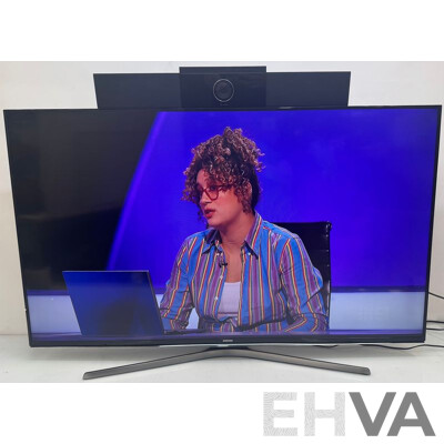 Samsung (J6200) Series 6 55 Inch Full HD Smart TV with Poly (P009) Video Bar