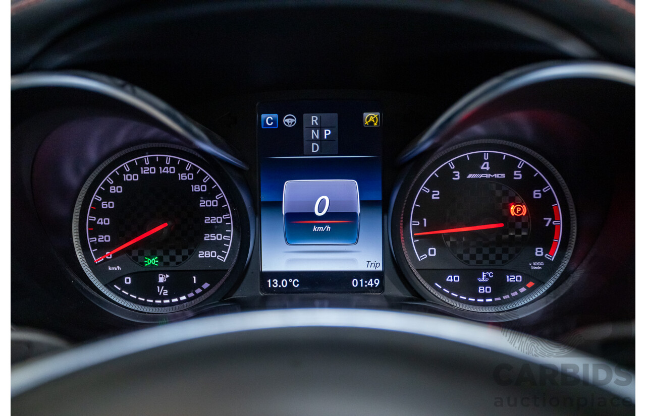 04/2019 Mercedes Benz GLC43 AMG (AWD) X253 MY19 4d Wagon Brilliant Blue Metallic Twin Turbo V6 3.0L