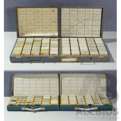 Good Collection Four Boxes Slides, Mostly 1960s to 1990s of International Interest Including  Europe and More