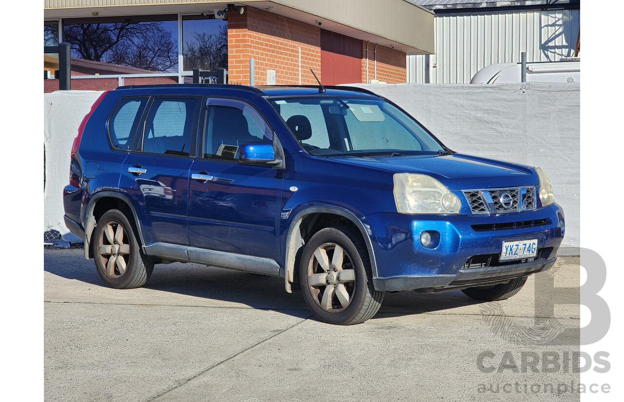 7/2008 Nissan X-Trail TL (4x4) T31 4d Wagon Blue 2.0L