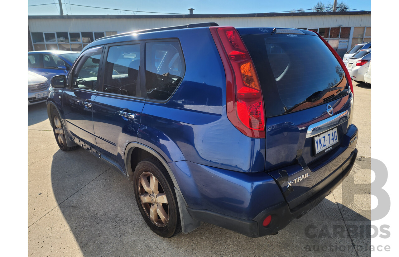 7/2008 Nissan X-Trail TL (4x4) T31 4d Wagon Blue 2.0L