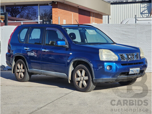 7/2008 Nissan X-Trail TL (4x4) T31 4d Wagon Blue 2.0L