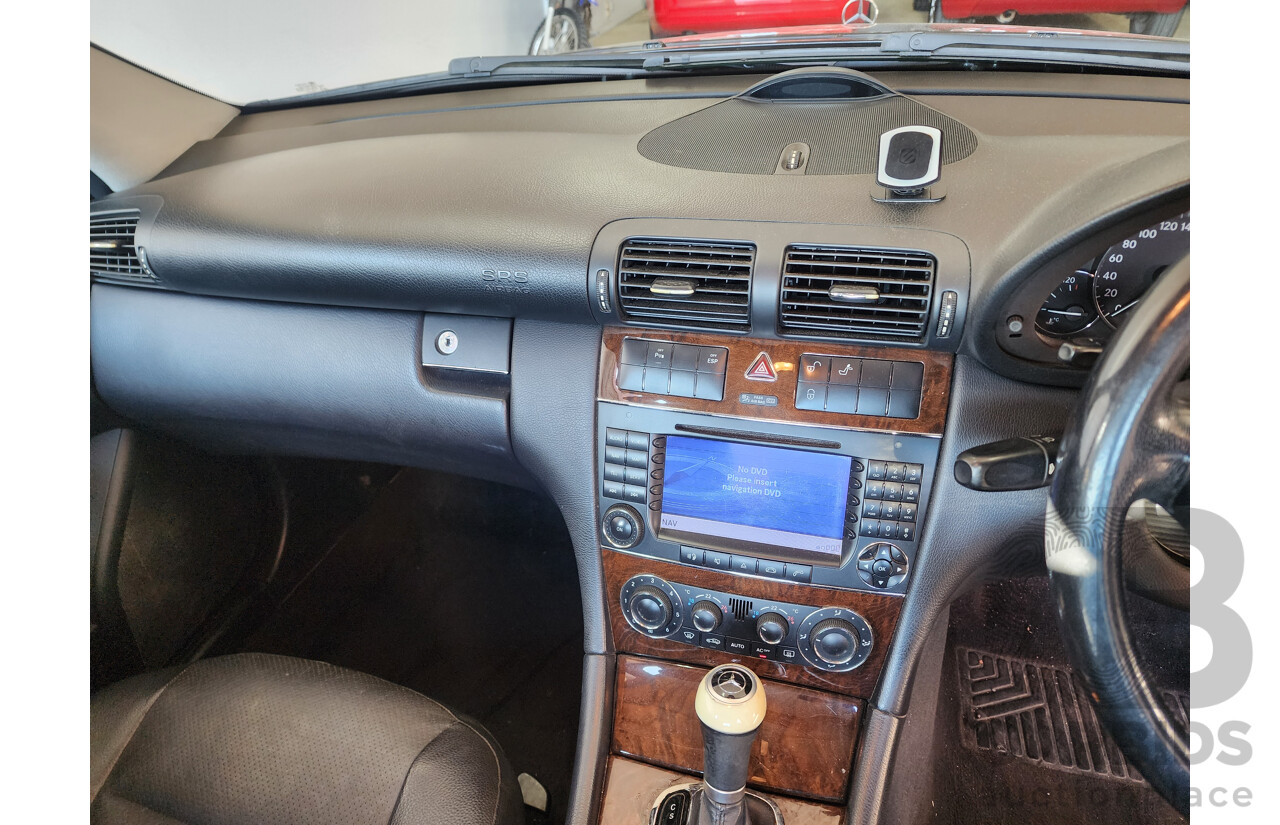 3/2005 Mercedes-Benz C180 Kompressor Classic W203 UPGRADE 4d Sedan Black 1.8L