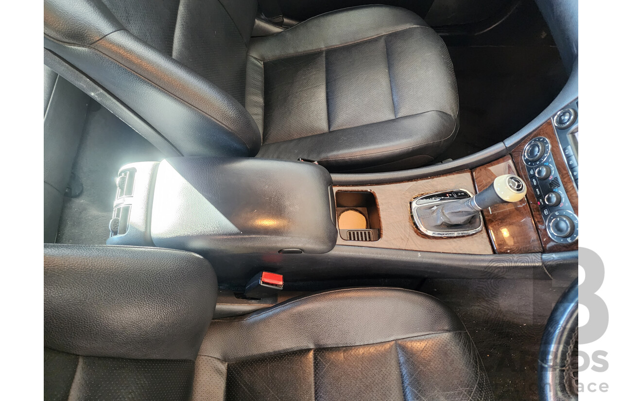 3/2005 Mercedes-Benz C180 Kompressor Classic W203 UPGRADE 4d Sedan Black 1.8L