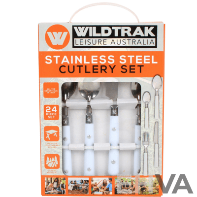 WildTrak Camping Pack - Camp Oven, Tripod, Jaffle Iron, Stove, Cutlery and Head Torch