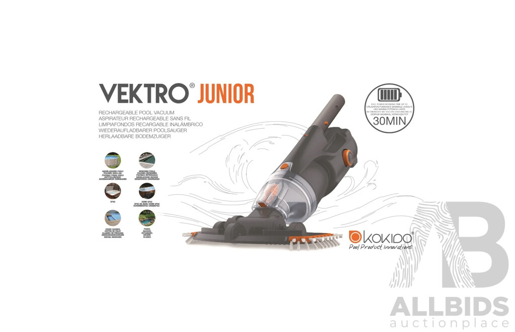 Pool Pack 1 - Pool Vacuum, Underwater Light & Airmat