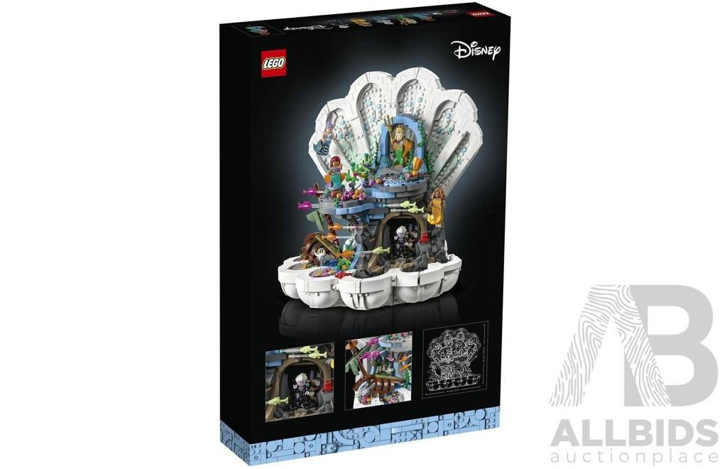 LEGO - Disney The Little Mermaid Royal Clamshell 43225