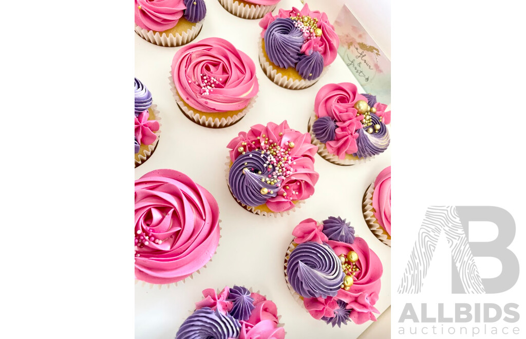 A dozen cupcakes from Flour and Frost (1)