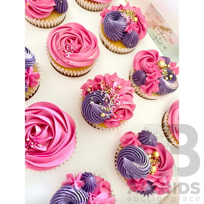 A dozen cupcakes from Flour and Frost (2)