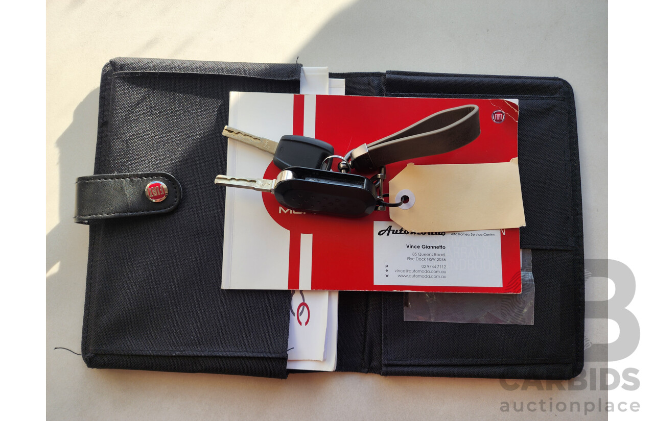 11/2013 Fiat 500 Sport MY13 3d Hatchback Black 1.4L