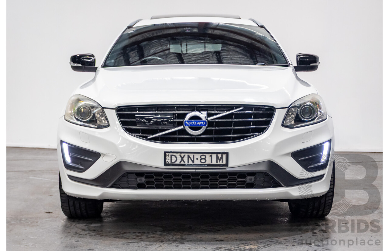 12/2016 Volvo XC60 D5 R-Design (AWD) DZ MY17 4D Wagon Ice White Turbo Diesel 2.4L