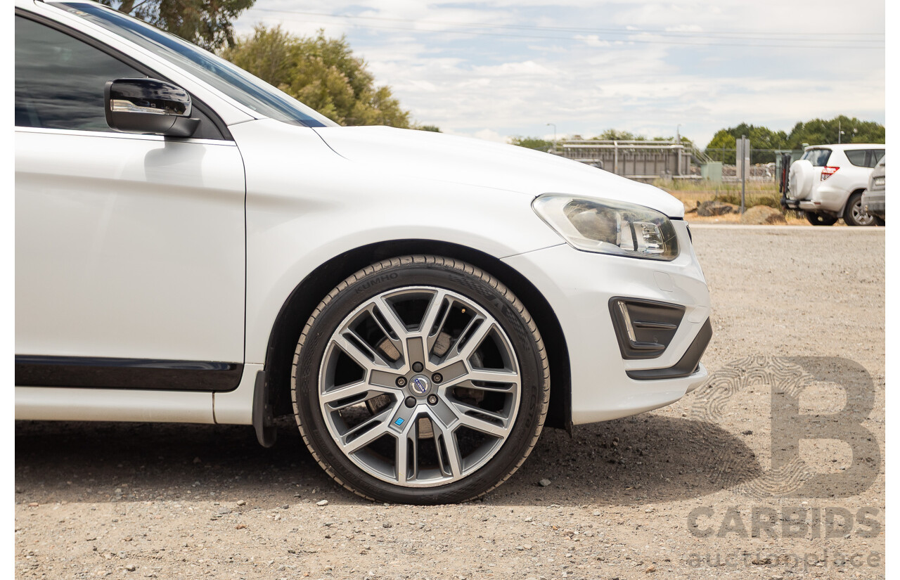 12/2016 Volvo XC60 D5 R-Design (AWD) DZ MY17 4D Wagon Ice White Turbo Diesel 2.4L