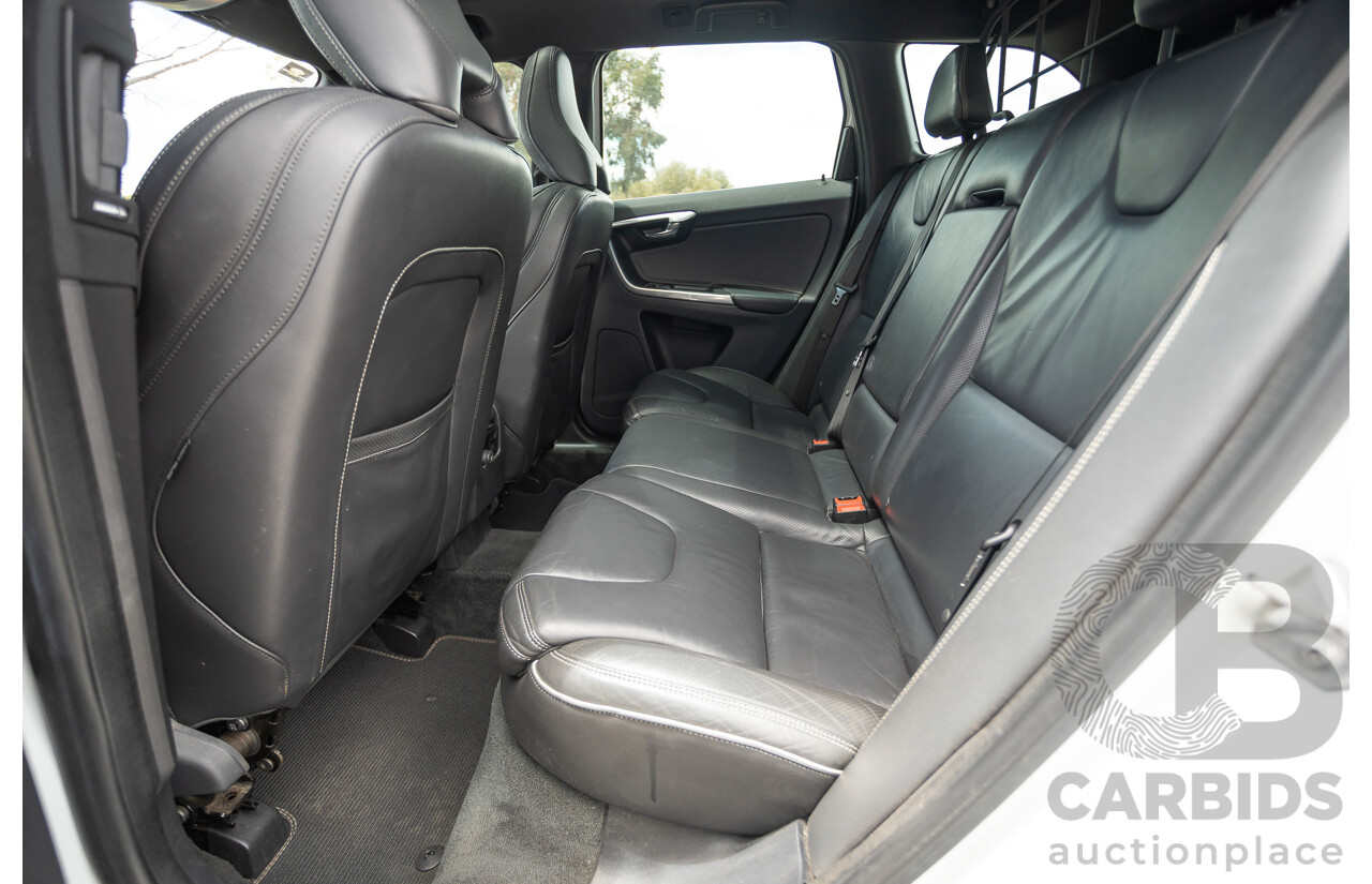 12/2016 Volvo XC60 D5 R-Design (AWD) DZ MY17 4D Wagon Ice White Turbo Diesel 2.4L