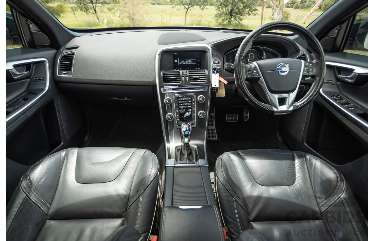 12/2016 Volvo XC60 D5 R-Design (AWD) DZ MY17 4D Wagon Ice White Turbo Diesel 2.4L