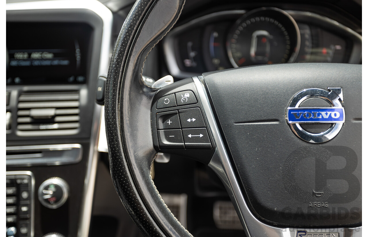 12/2016 Volvo XC60 D5 R-Design (AWD) DZ MY17 4D Wagon Ice White Turbo Diesel 2.4L