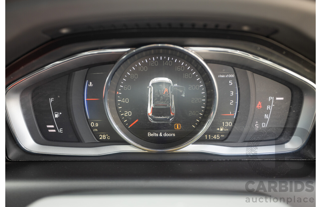 12/2016 Volvo XC60 D5 R-Design (AWD) DZ MY17 4D Wagon Ice White Turbo Diesel 2.4L