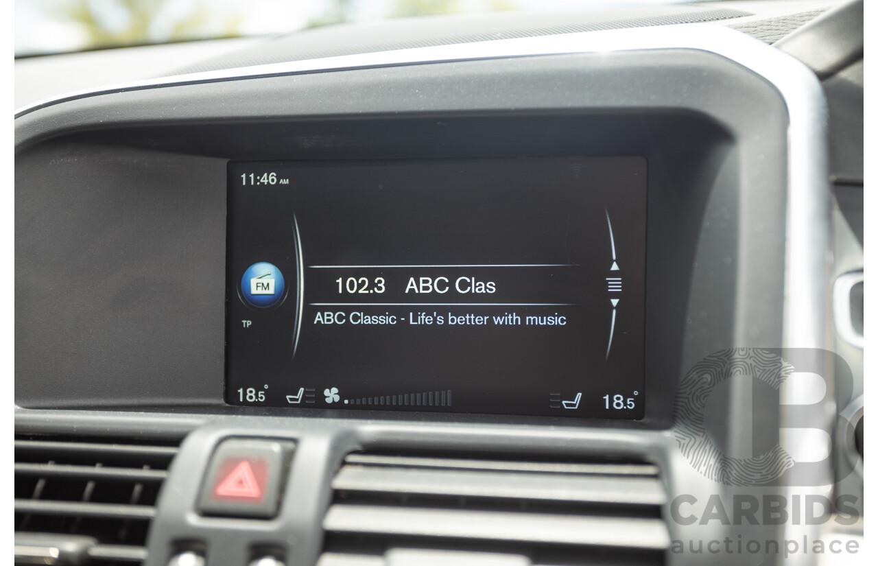 12/2016 Volvo XC60 D5 R-Design (AWD) DZ MY17 4D Wagon Ice White Turbo Diesel 2.4L