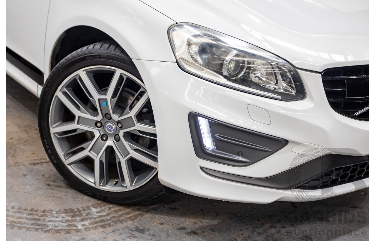 12/2016 Volvo XC60 D5 R-Design (AWD) DZ MY17 4D Wagon Ice White Turbo Diesel 2.4L