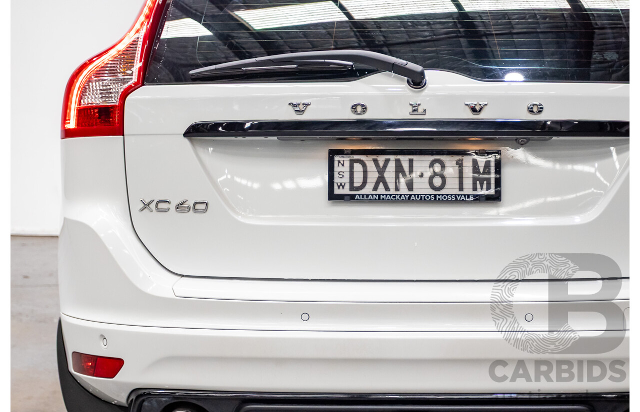 12/2016 Volvo XC60 D5 R-Design (AWD) DZ MY17 4D Wagon Ice White Turbo Diesel 2.4L