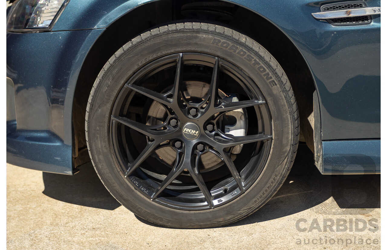 9/2009 Holden Commodore SV6 VE MY09.5 Utility Blue 3.6L - Manual