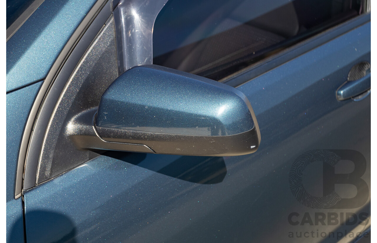 9/2009 Holden Commodore SV6 VE MY09.5 Utility Blue 3.6L - Manual