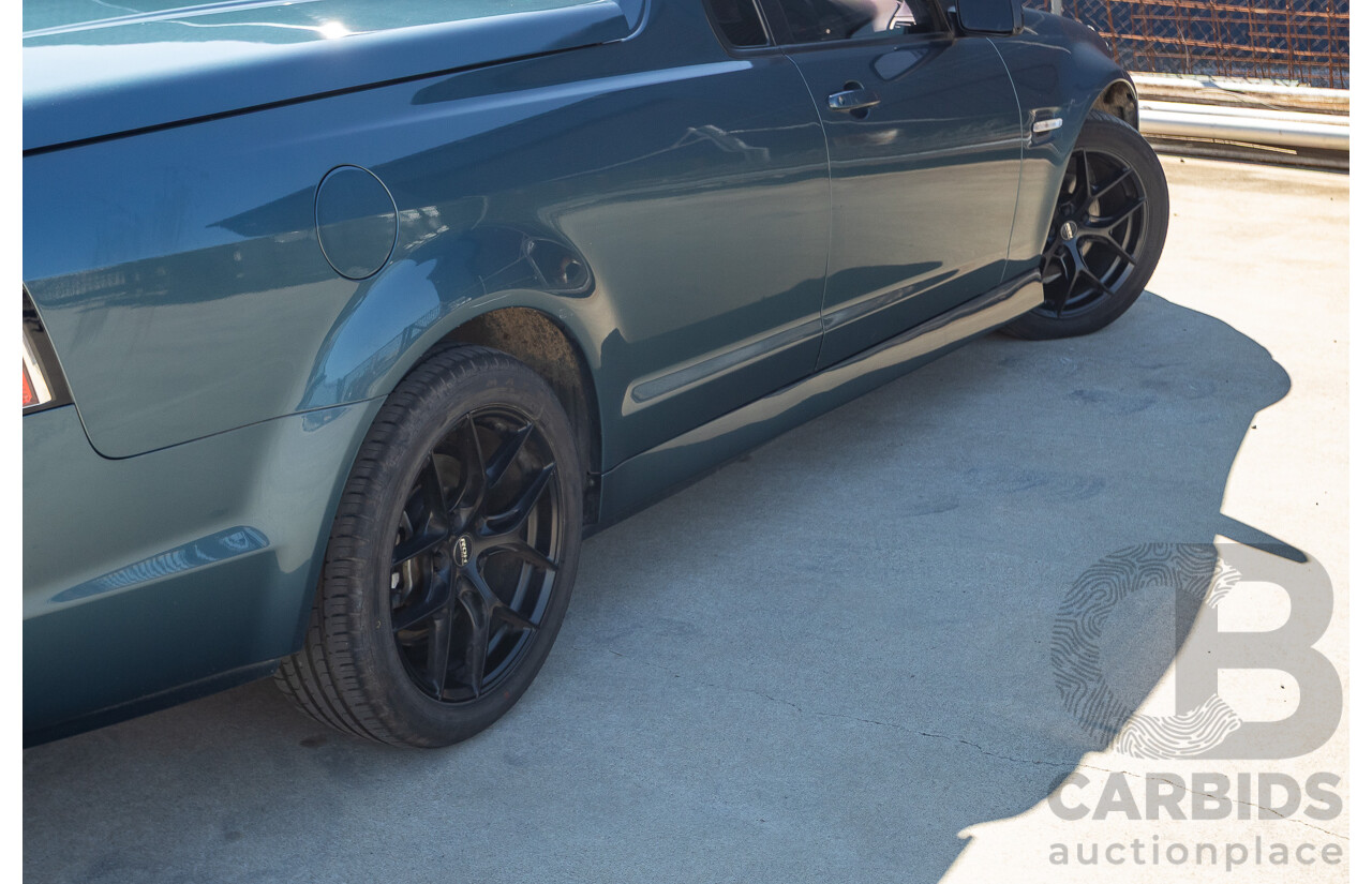 9/2009 Holden Commodore SV6 VE MY09.5 Utility Blue 3.6L - Manual