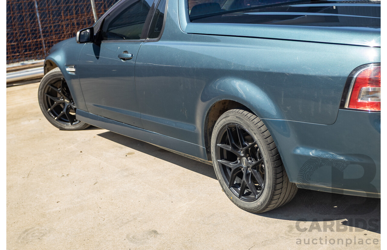 9/2009 Holden Commodore SV6 VE MY09.5 Utility Blue 3.6L - Manual