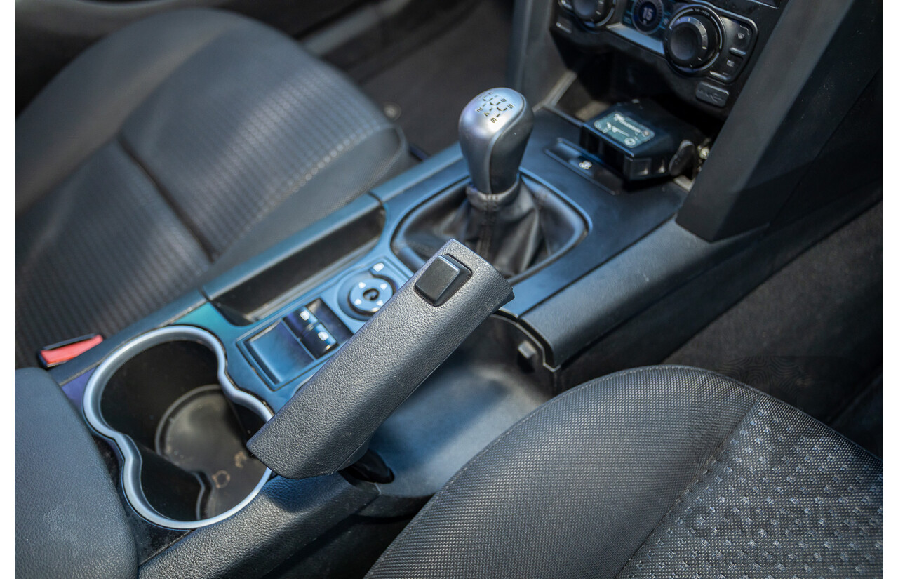 9/2009 Holden Commodore SV6 VE MY09.5 Utility Blue 3.6L - Manual