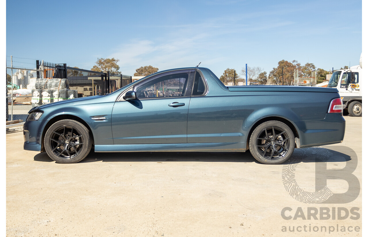 9/2009 Holden Commodore SV6 VE MY09.5 Utility Blue 3.6L - Manual