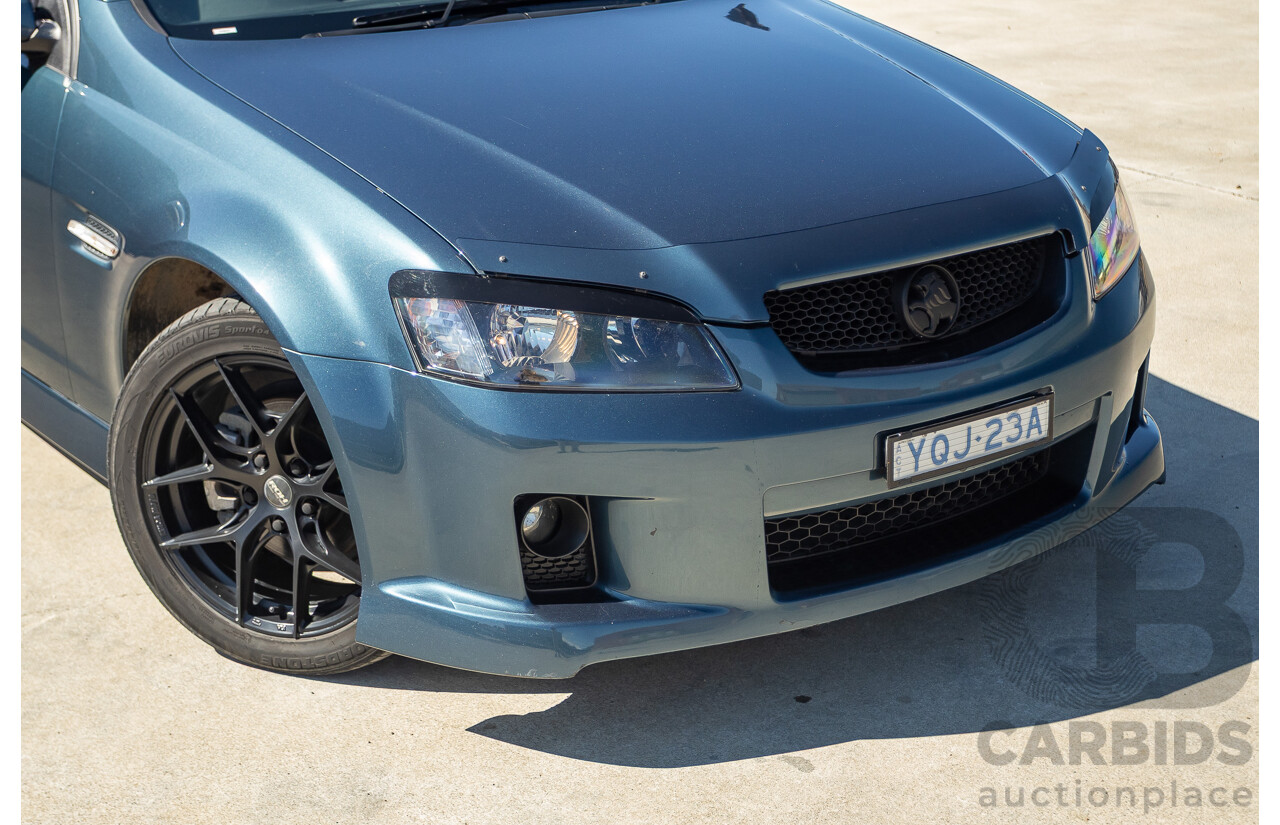 9/2009 Holden Commodore SV6 VE MY09.5 Utility Blue 3.6L - Manual