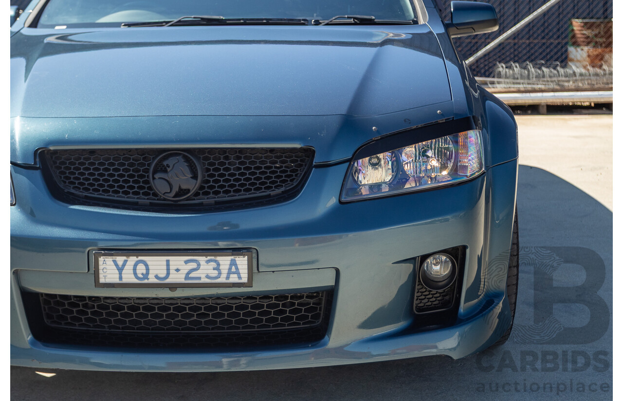 9/2009 Holden Commodore SV6 VE MY09.5 Utility Blue 3.6L - Manual
