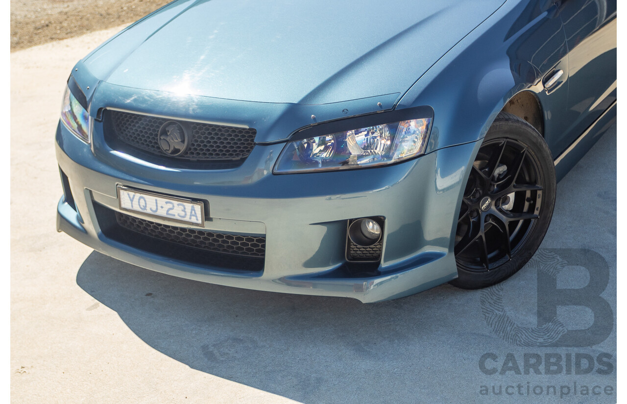 9/2009 Holden Commodore SV6 VE MY09.5 Utility Blue 3.6L - Manual