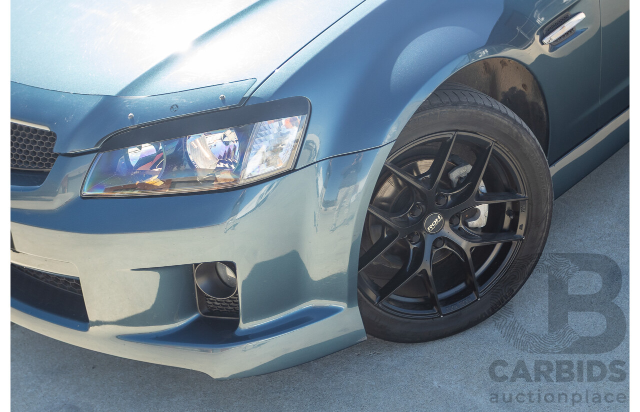 9/2009 Holden Commodore SV6 VE MY09.5 Utility Blue 3.6L - Manual