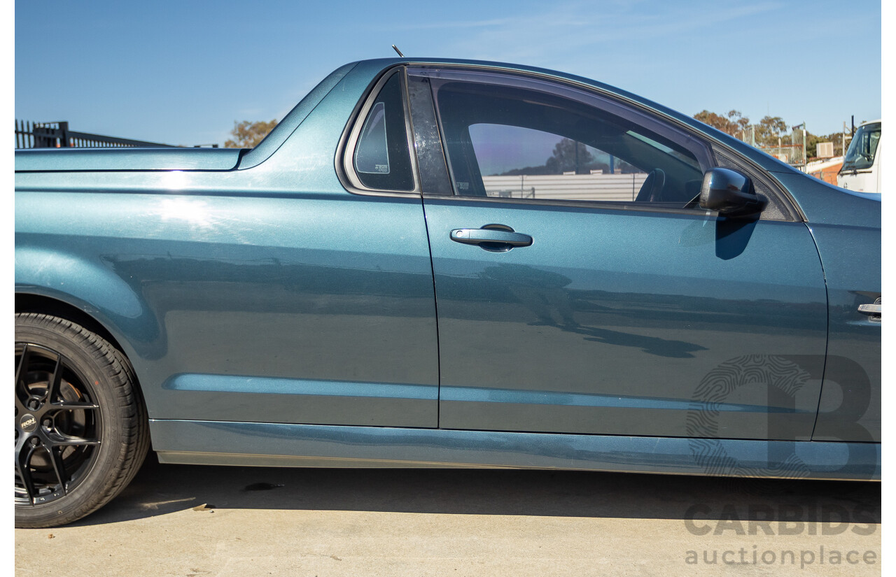 9/2009 Holden Commodore SV6 VE MY09.5 Utility Blue 3.6L - Manual