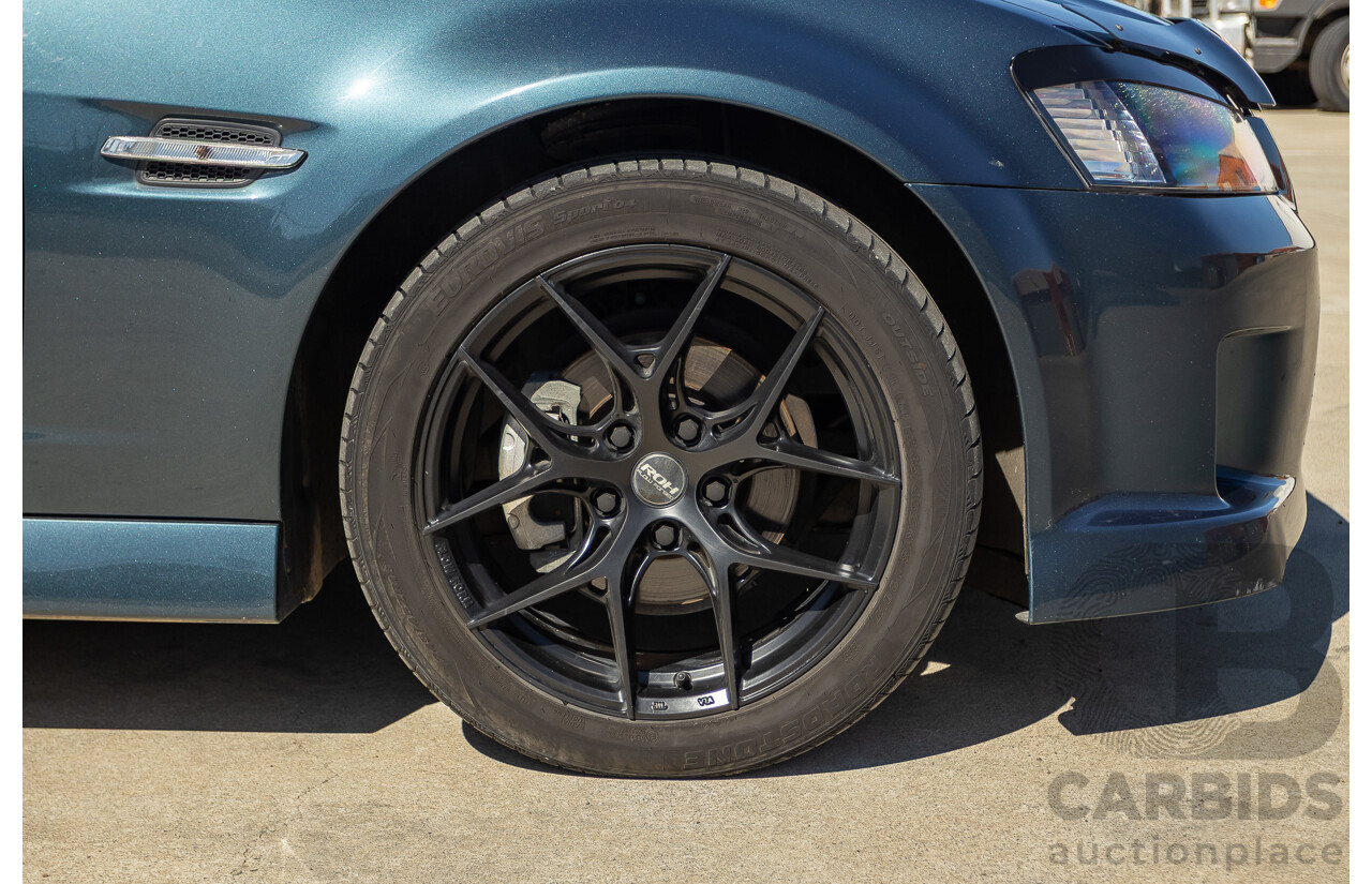 9/2009 Holden Commodore SV6 VE MY09.5 Utility Blue 3.6L - Manual