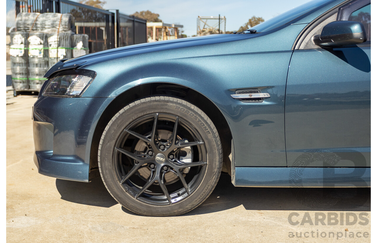 9/2009 Holden Commodore SV6 VE MY09.5 Utility Blue 3.6L - Manual