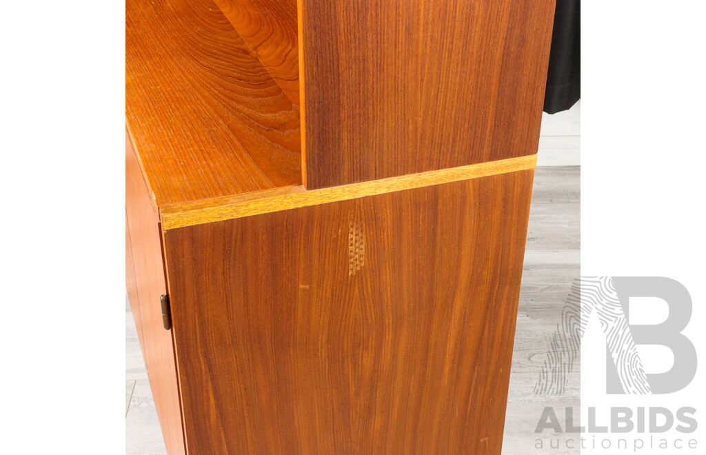 Vintage Teak Sectional Wall Unit