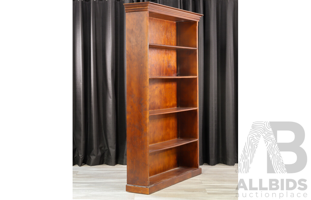 Pine Open Bookcase