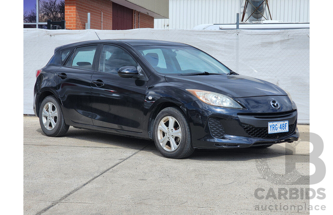 9/2011 Mazda Mazda3 NEO BL 10 UPGRADE 5d Hatchback Black 2.0L